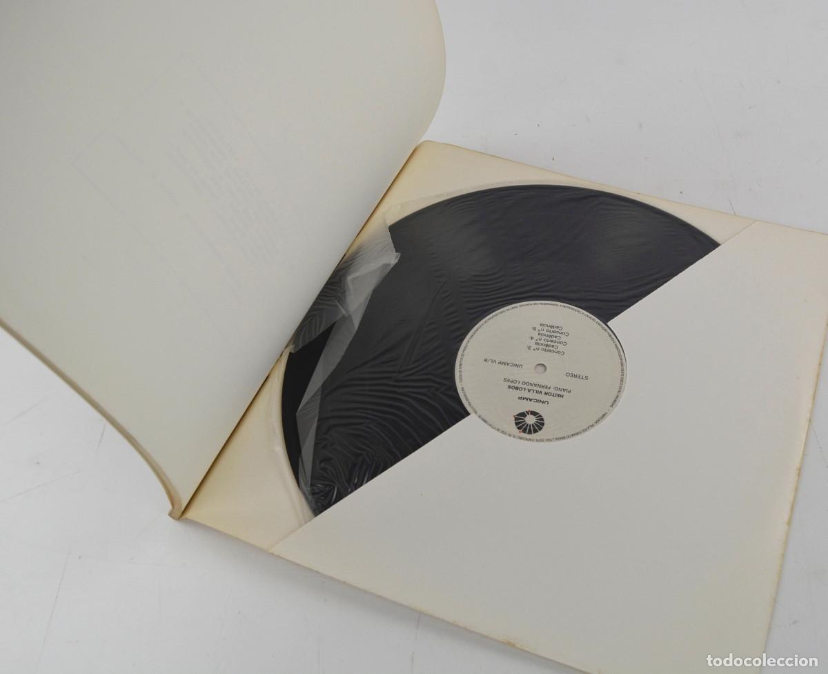 M&uacute;sica de colecci&oacute;n: HEITOR VILLA-LOBOS, CAD&Ecirc;NCIAS, LP. - Foto 3