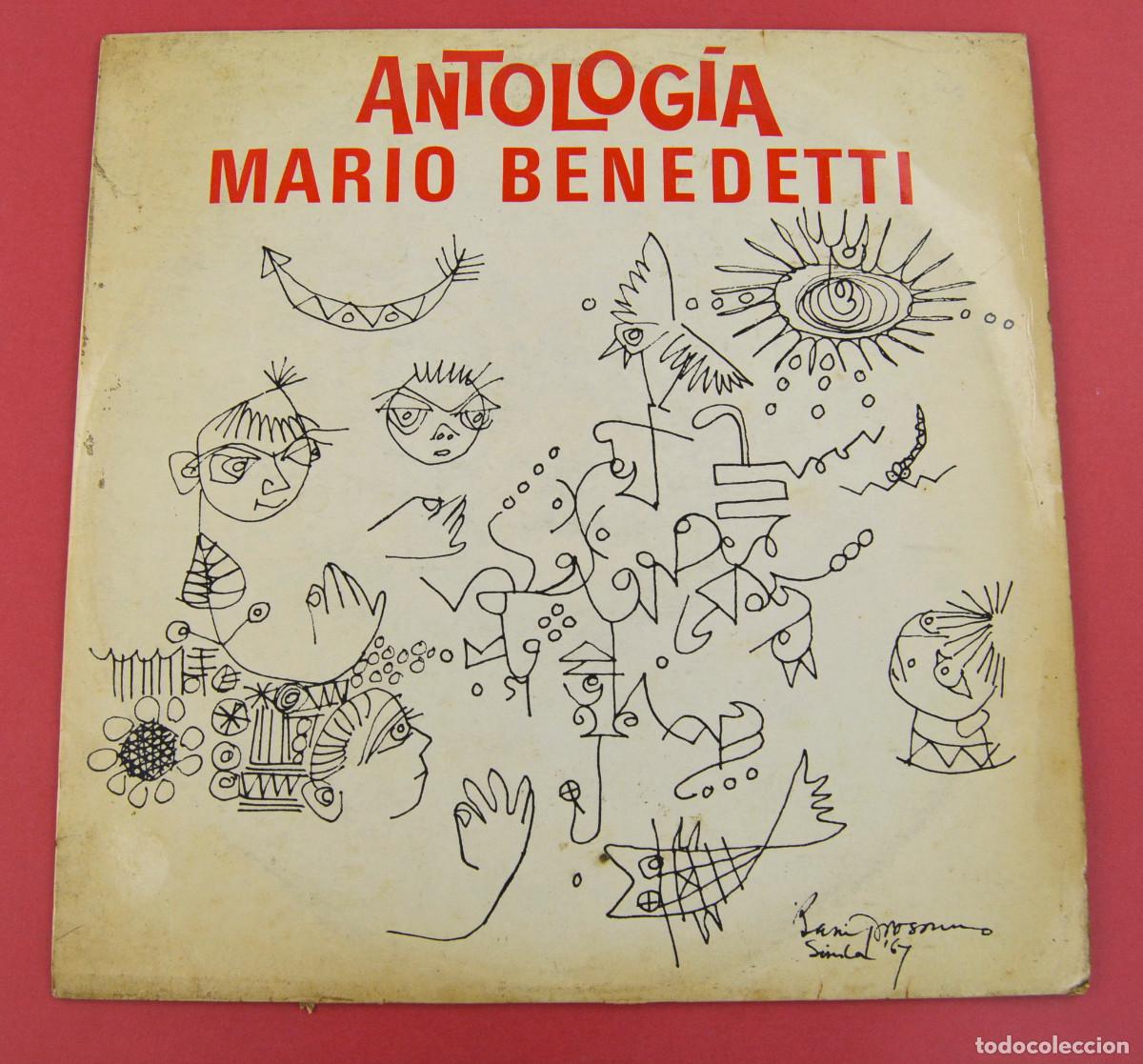 M&uacute;sica de colecci&oacute;n: ANTOLOG&Iacute;A MARIO BENEDETTI. LP. - Foto 1