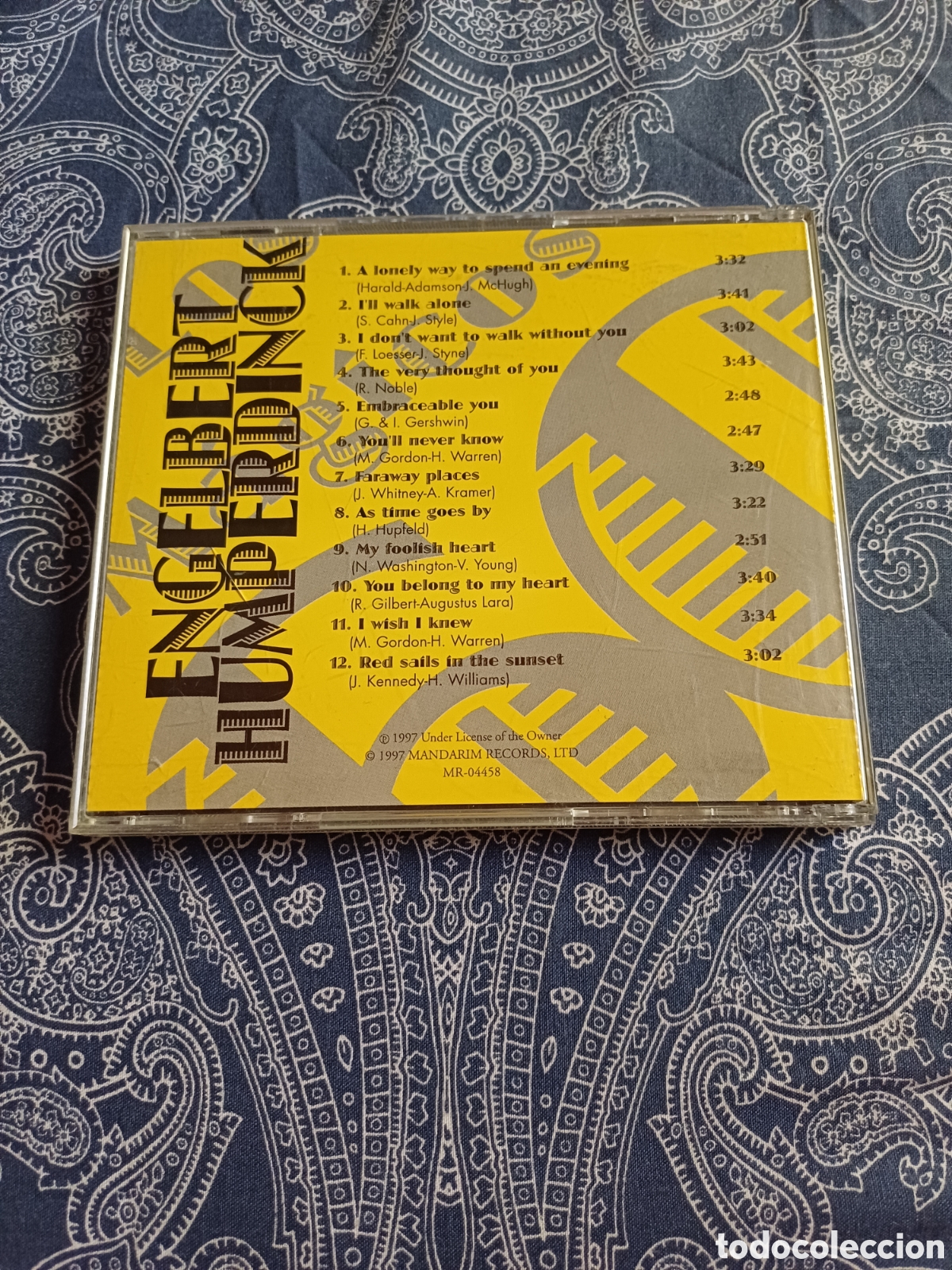 M&uacute;sica de colecci&oacute;n: Engelbert Humperdinck Los magicos 60 CD - Foto 2
