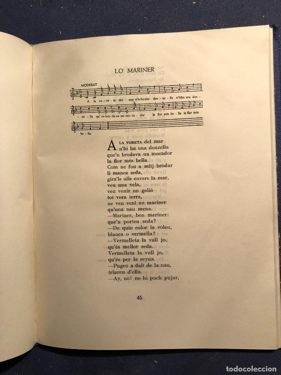 M&uacute;sica de colecci&oacute;n: ROBERT DAUSONA: - VINT CAN&Ccedil;ONS CATALANES aplegadas y comentades per en ...- (1935) (BIBLIOFILIA) - Foto 4