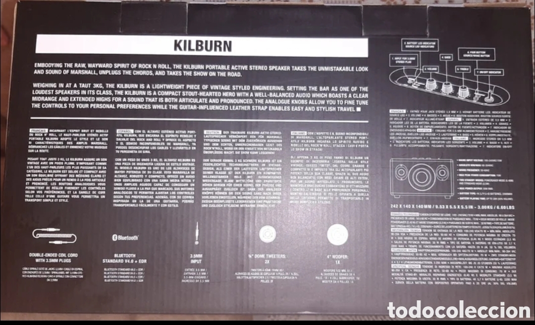 M&uacute;sica de colecci&oacute;n: Altavoz Marshall, modelo kirburm - Foto 3