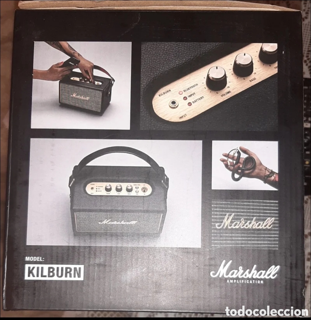 M&uacute;sica de colecci&oacute;n: Altavoz Marshall, modelo kirburm - Foto 4