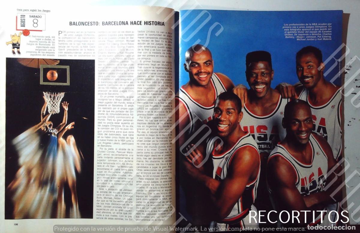M&uacute;sica de colecci&oacute;n: MAGIC JOHNSON NBA MICHAEL JORDAN - Foto 1