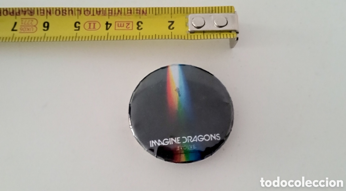 M&uacute;sica de colecci&oacute;n: Imagine Dragons lote de chapas de sus discos LP - Foto 2