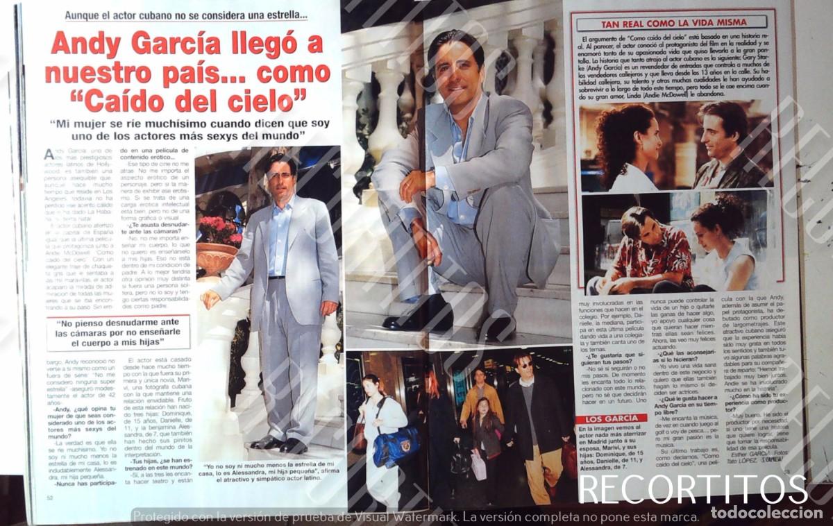 M&uacute;sica de colecci&oacute;n: andy garcia andie mcdowell - Foto 1