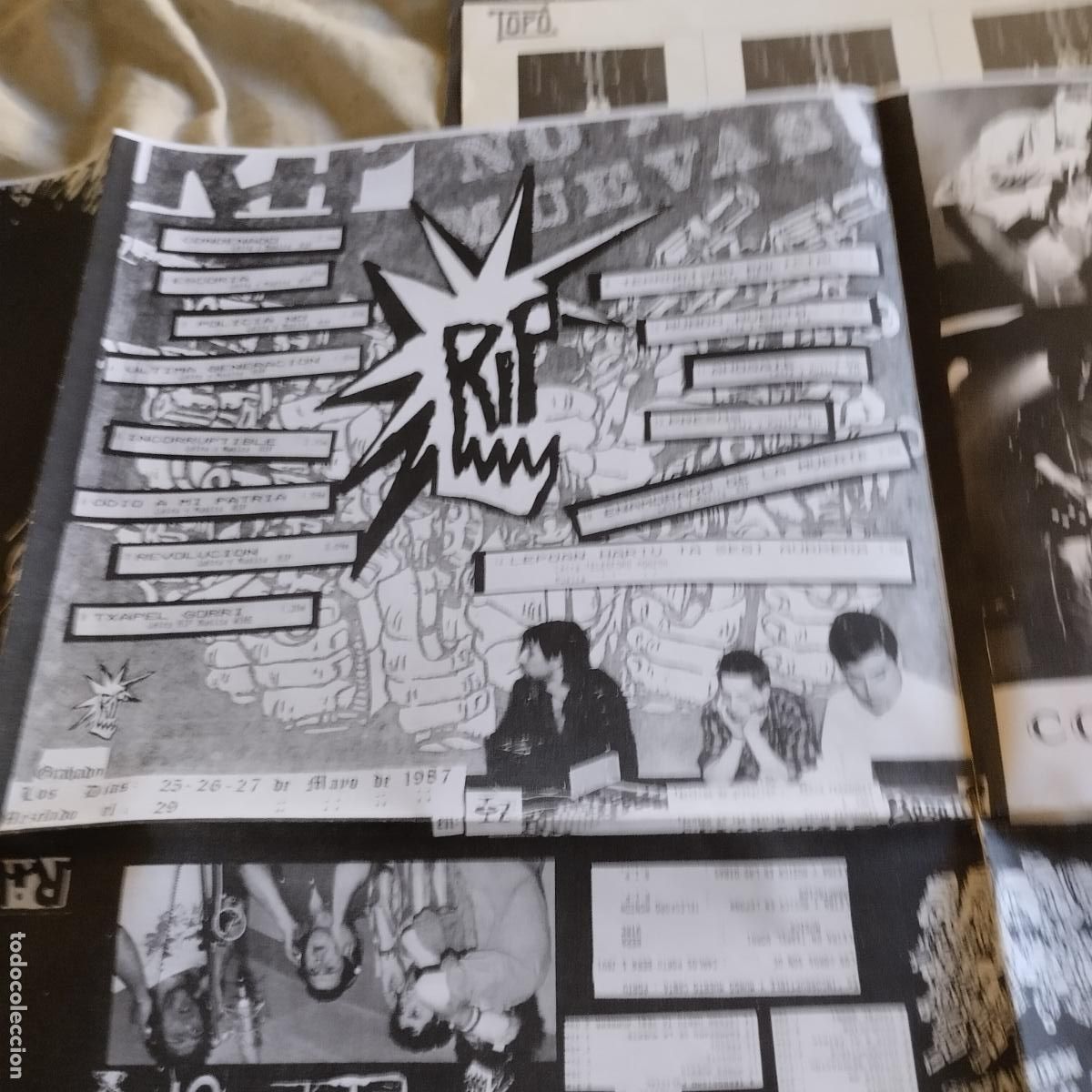 M&uacute;sica de colecci&oacute;n: RIP ENCARTE DE LP ............. - Foto 2