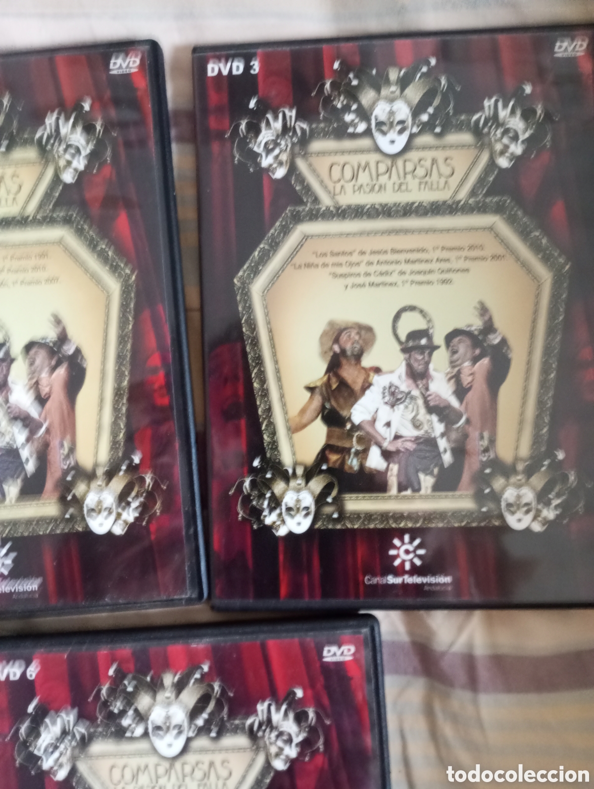 M&uacute;sica de colecci&oacute;n: Carnaval de C&aacute;diz 5 DVD comparsas la pasi&oacute;n del falla. - Foto 4