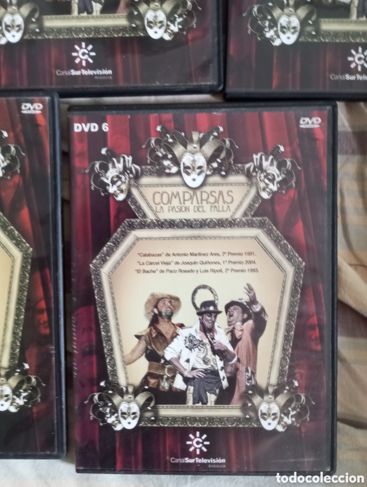 M&uacute;sica de colecci&oacute;n: Carnaval de C&aacute;diz 5 DVD comparsas la pasi&oacute;n del falla. - Foto 6