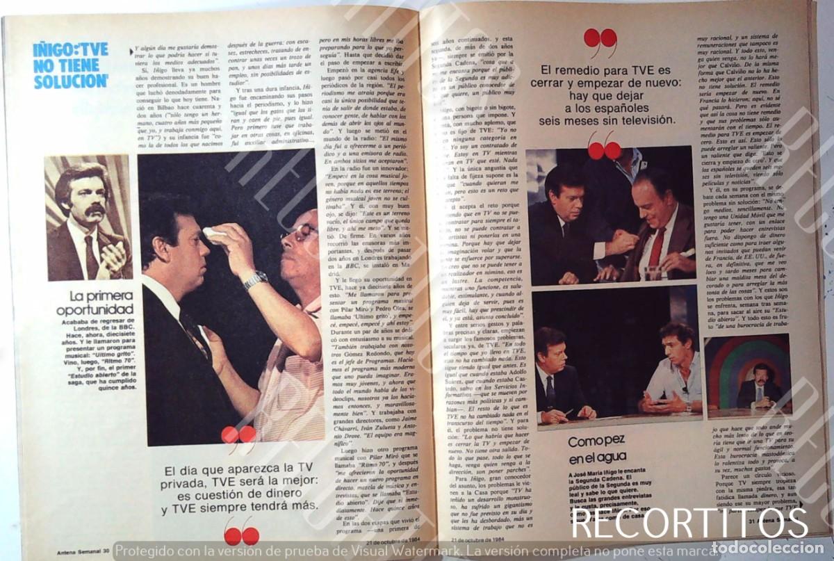 M&uacute;sica de colecci&oacute;n: JOSE MARIA I&Ntilde;IGO EN LA TELEVISION - Foto 1