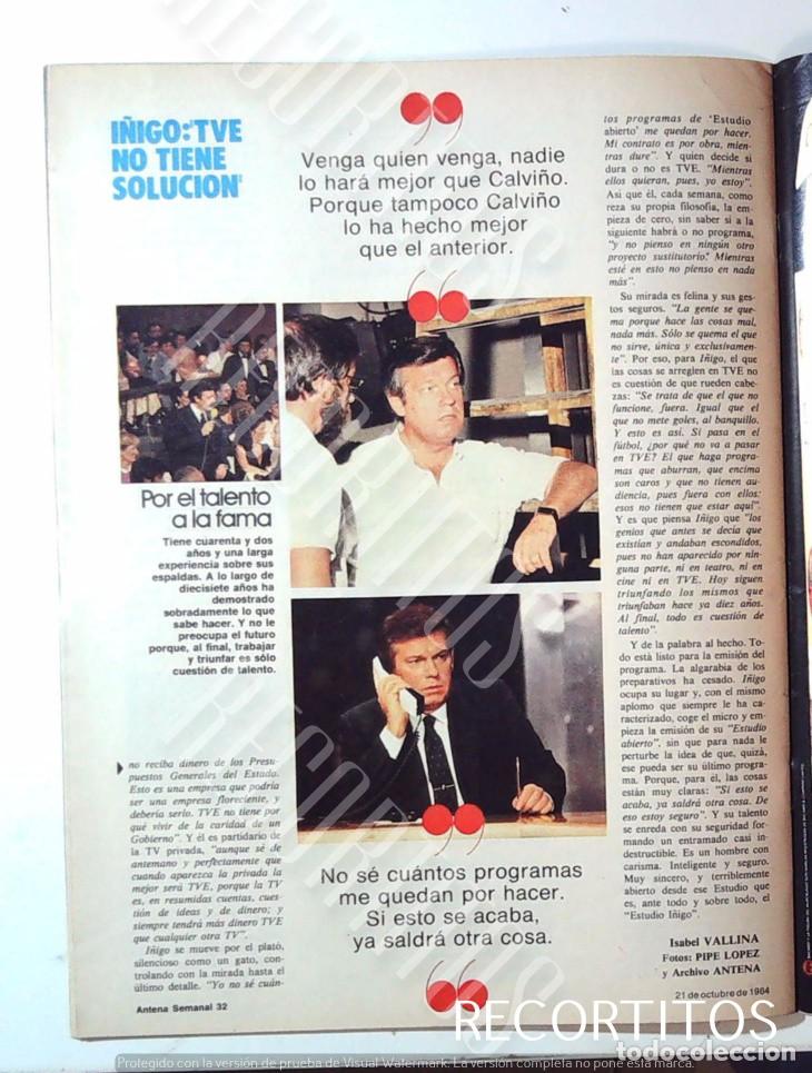 M&uacute;sica de colecci&oacute;n: JOSE MARIA I&Ntilde;IGO EN LA TELEVISION - Foto 3