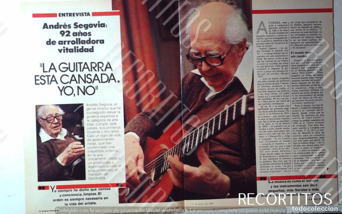 M&uacute;sica de colecci&oacute;n: ANDREWSSEGOVIA LA GUITARRA - Foto 1