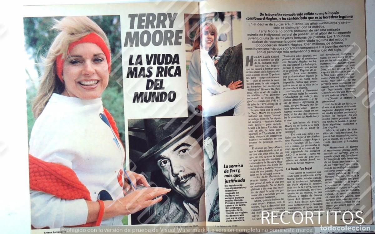 M&uacute;sica de colecci&oacute;n: TERRY MOORE ACTRIZ HOWARD HUGHES VIUDA - Foto 1