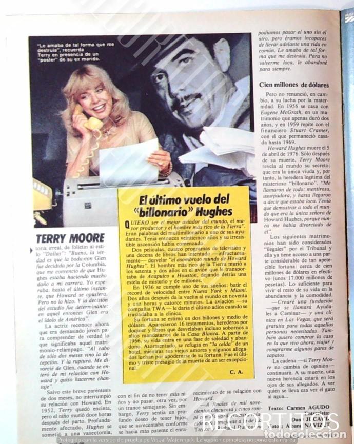 M&uacute;sica de colecci&oacute;n: TERRY MOORE ACTRIZ HOWARD HUGHES VIUDA - Foto 2