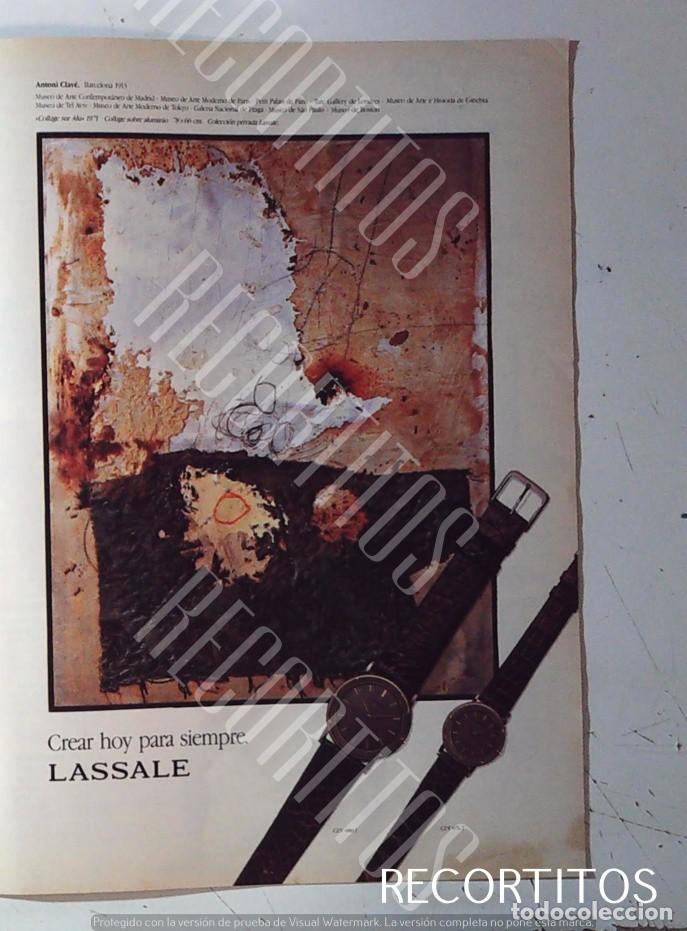 M&uacute;sica de colecci&oacute;n: LASSALE ANUNCIO PUBLICIDAD RELOJ - Foto 1