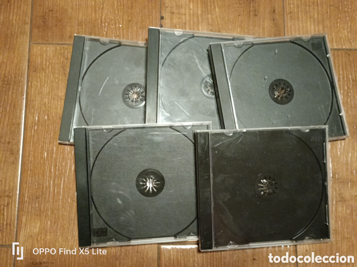 M&uacute;sica de colecci&oacute;n: 5 Estuche Cds/CD-ROM negras - Foto 1