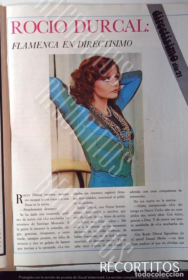 M&uacute;sica de colecci&oacute;n: ROCIO DURCAL EN DIRECTISIMO - Foto 1