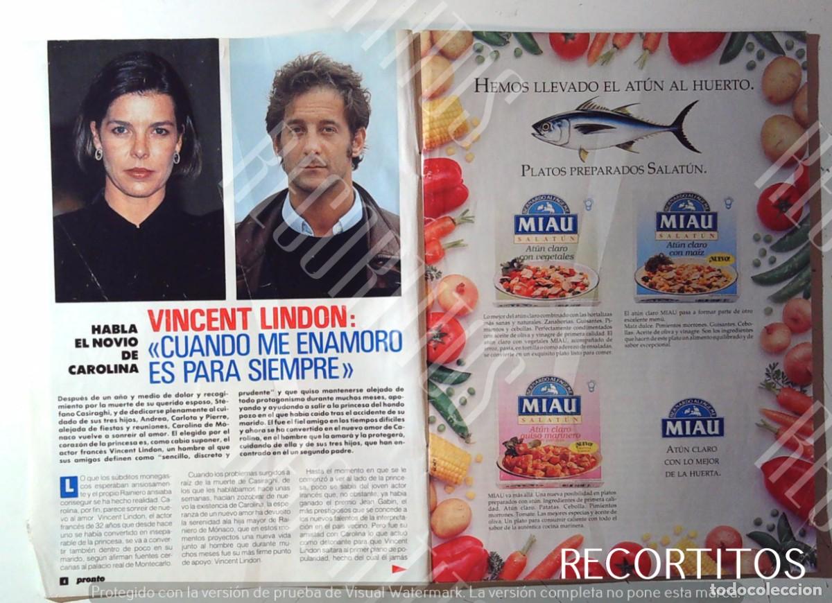 M&uacute;sica de colecci&oacute;n: CAROLINA DE MONACO VINCENT LINDON 1992 - Foto 1