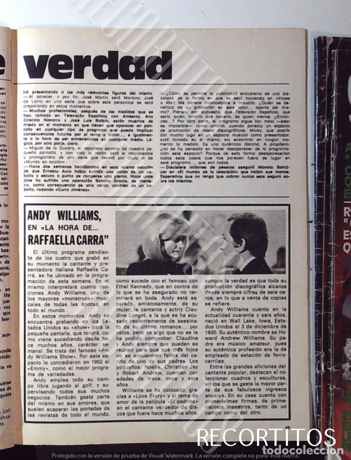 M&uacute;sica de colecci&oacute;n: raffaella carra andy williams - Foto 1