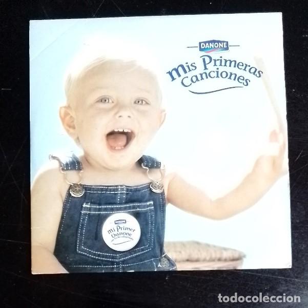 M&uacute;sica de colecci&oacute;n: Car&aacute;tula CD Mis primeras canciones Danone - Foto 1
