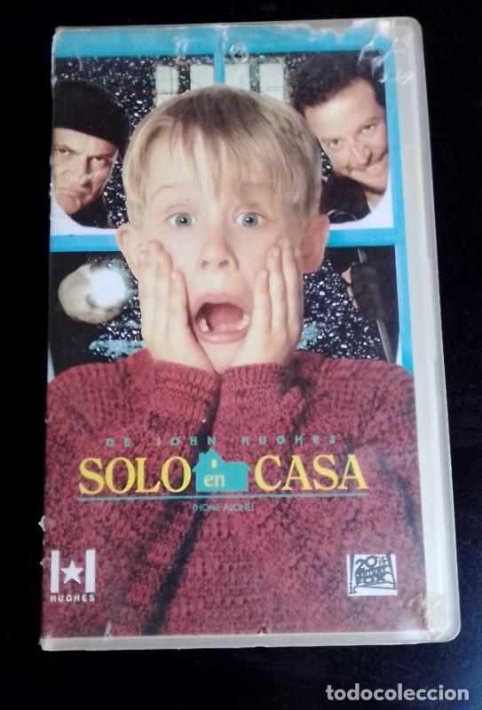 M&uacute;sica de colecci&oacute;n: Car&aacute;tula VHS S&oacute;lo en casa - Foto 1