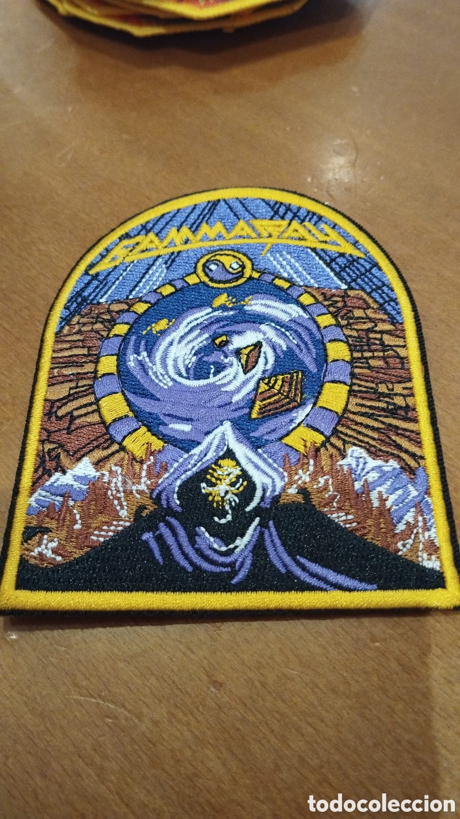 M&uacute;sica de colecci&oacute;n: Parche bordado Gamma Ray - Foto 1