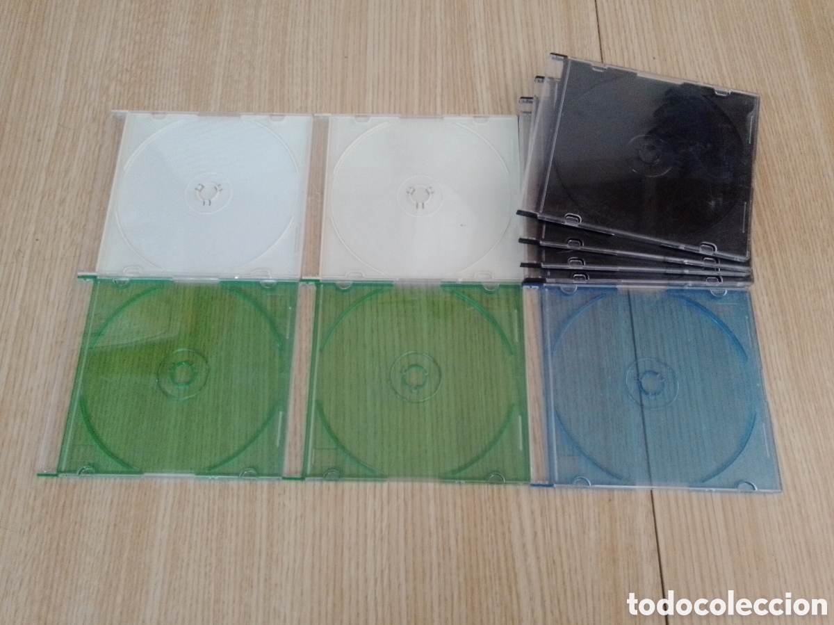 M&uacute;sica de colecci&oacute;n: 10 cajas CD slim plastico - Foto 1