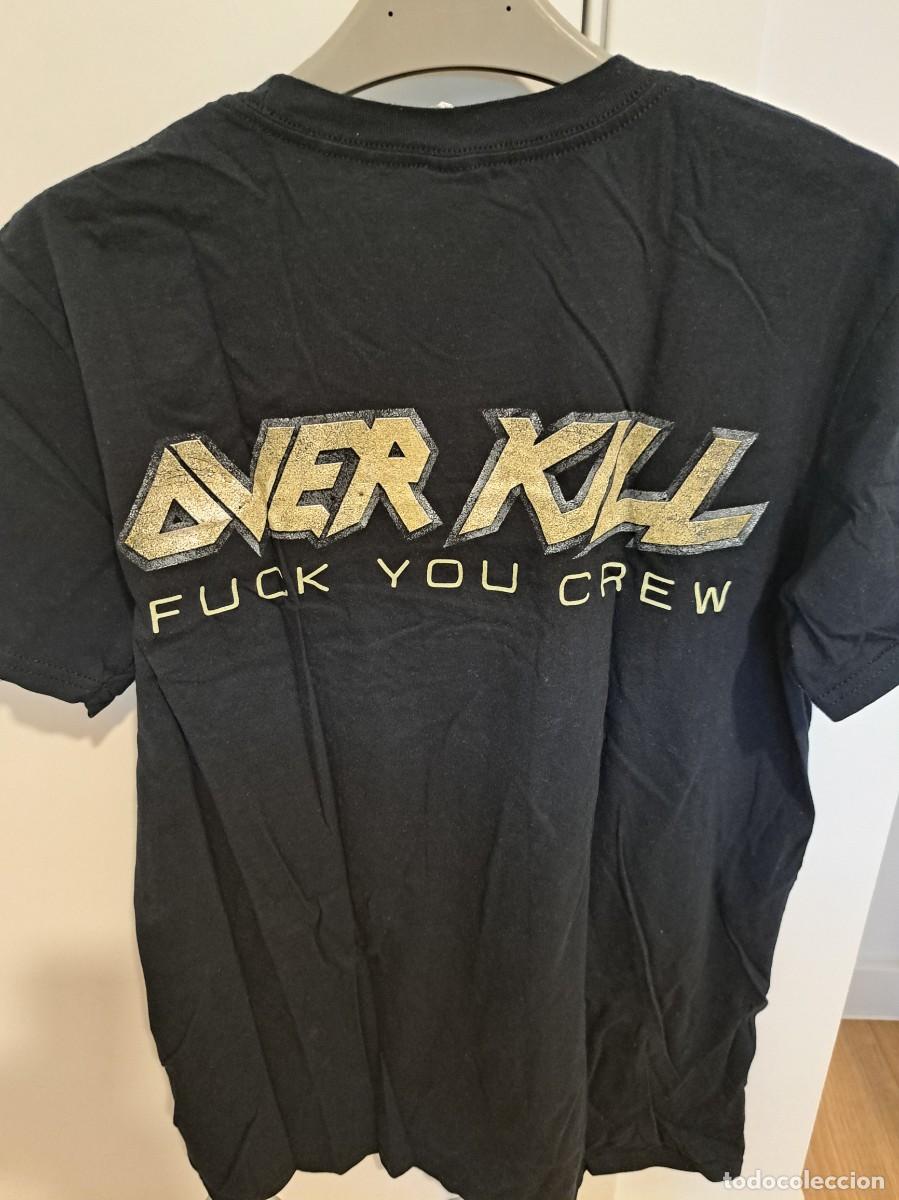 M&uacute;sica de colecci&oacute;n: Overkill Fuck You Crew tshirt - Foto 2