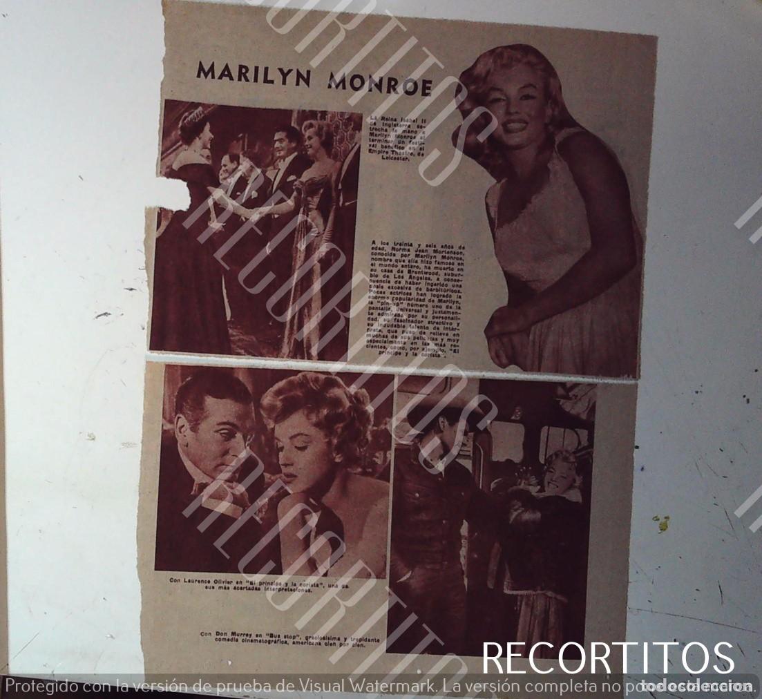 M&uacute;sica de colecci&oacute;n: MARILYN MONROE LA REINA ELIZABETH II - Foto 1