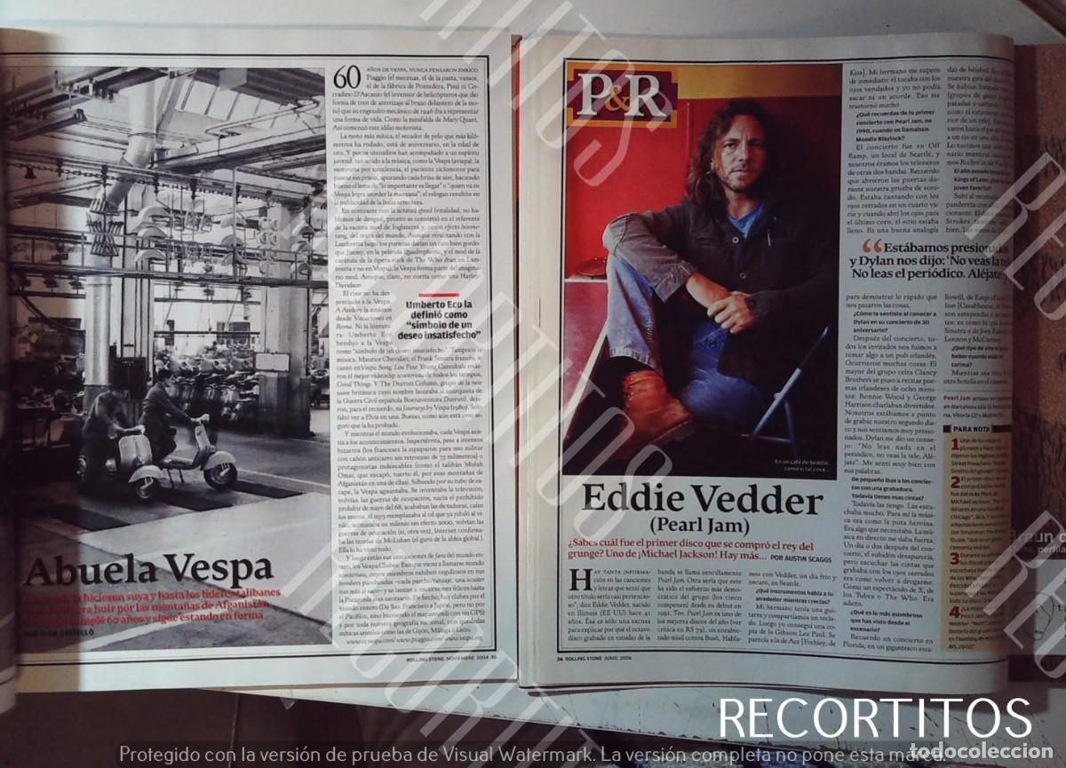 M&uacute;sica de colecci&oacute;n: EDDIE VEDDER PEARL JAM - Foto 1