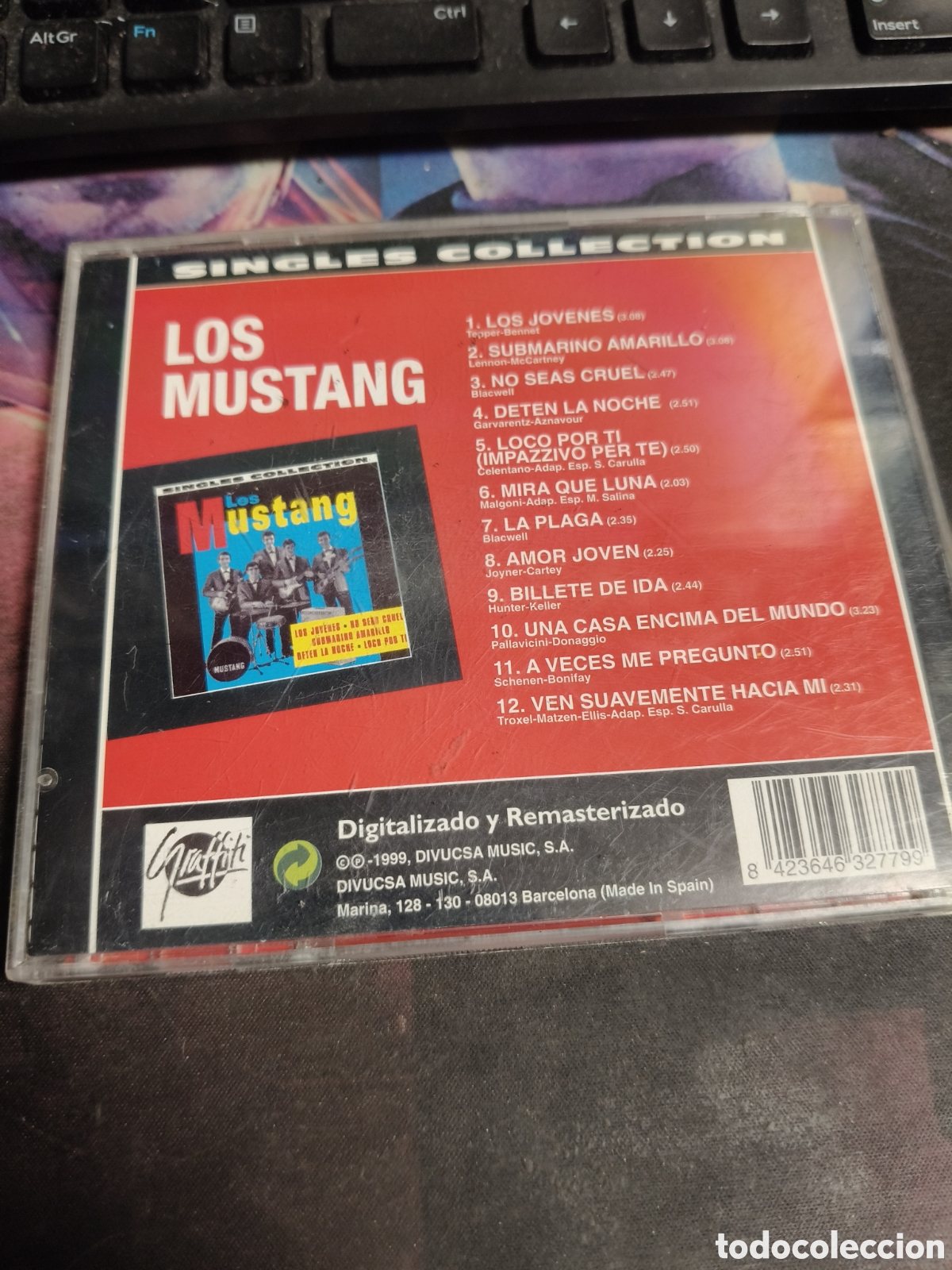M&uacute;sica de colecci&oacute;n: Los Mustang CD ----- 36 - Foto 2