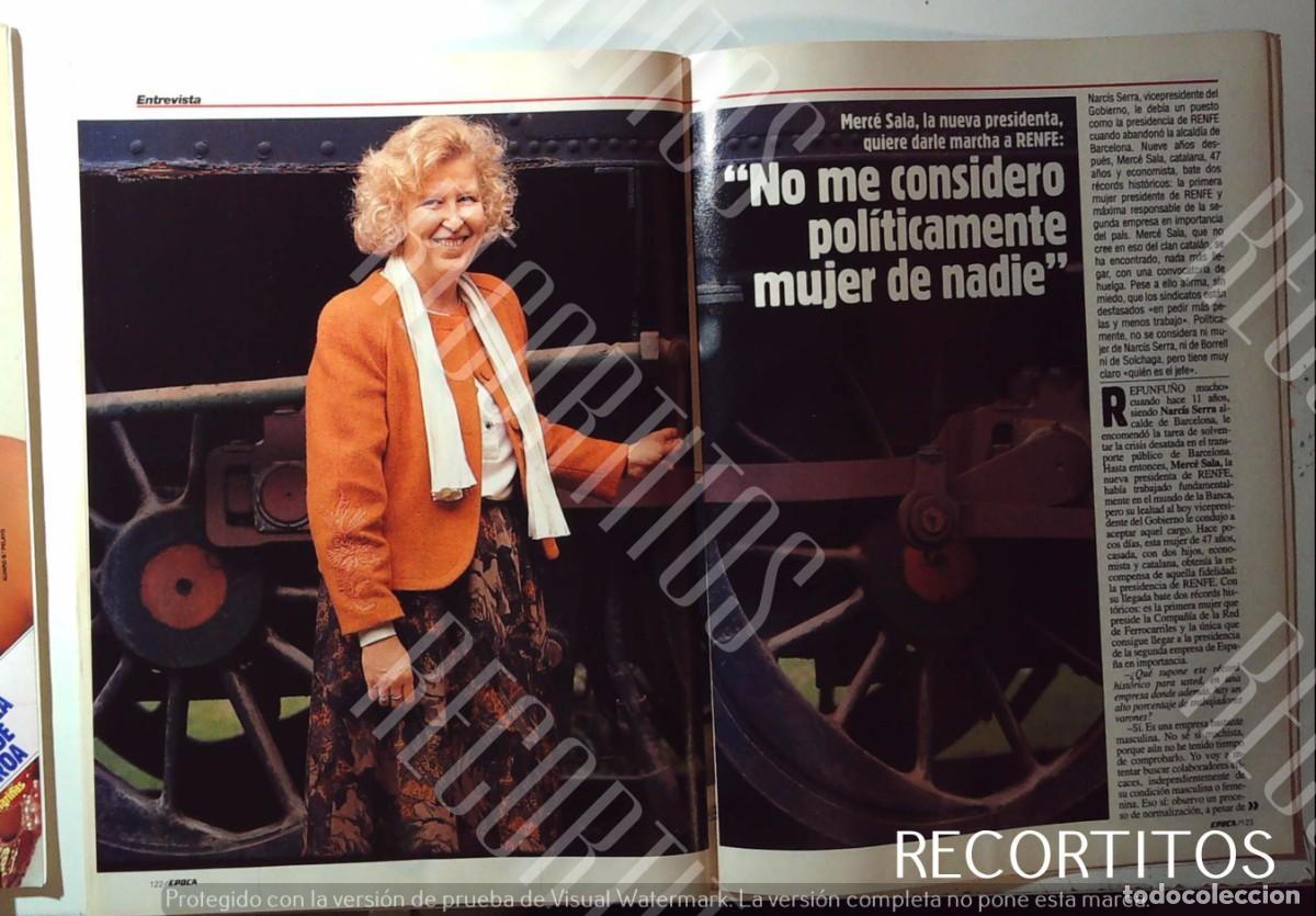 M&uacute;sica de colecci&oacute;n: MERCE SALA PRIMERA MUJER PRESIDENTA DE RENFE - Foto 1