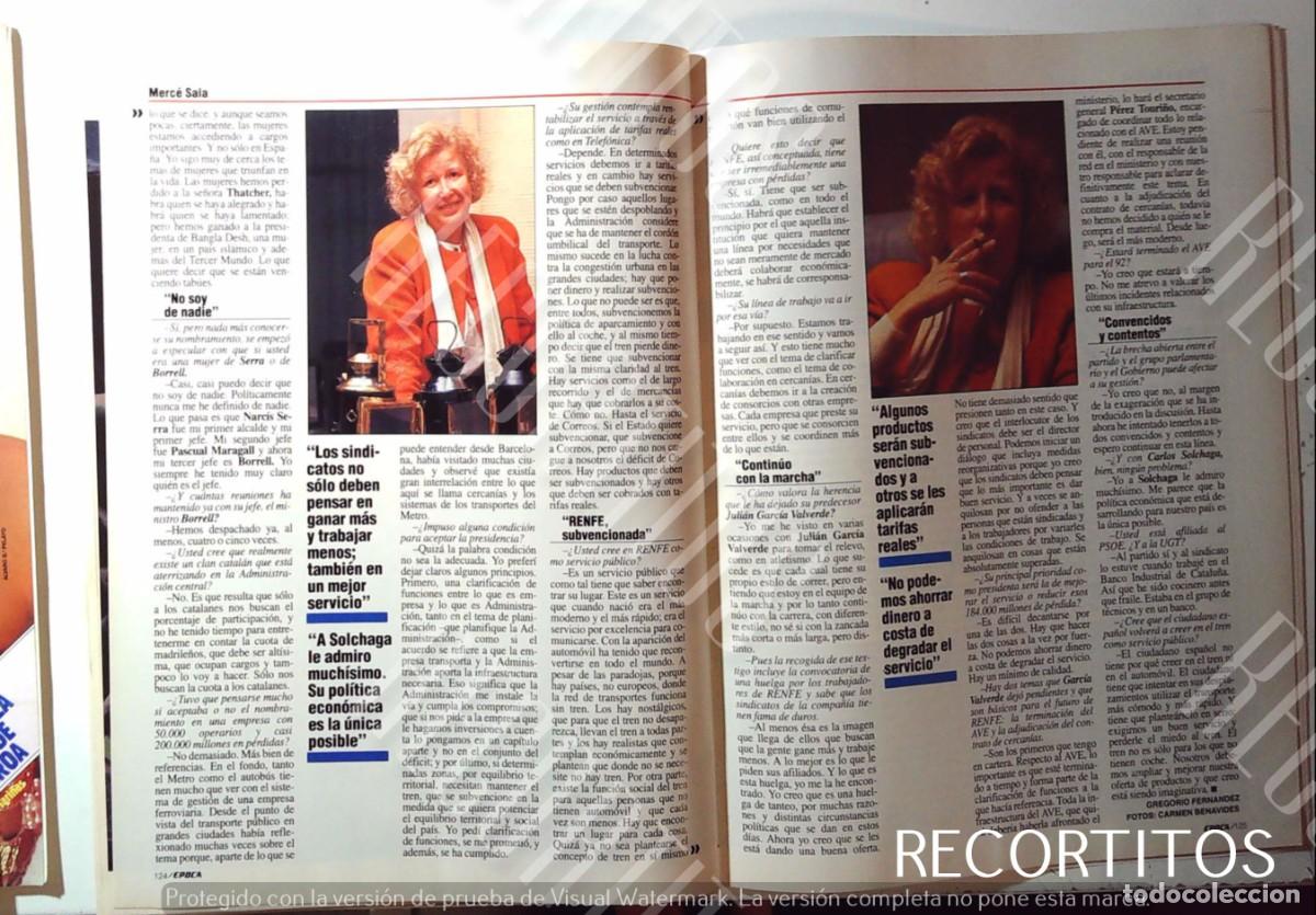 M&uacute;sica de colecci&oacute;n: MERCE SALA PRIMERA MUJER PRESIDENTA DE RENFE - Foto 2