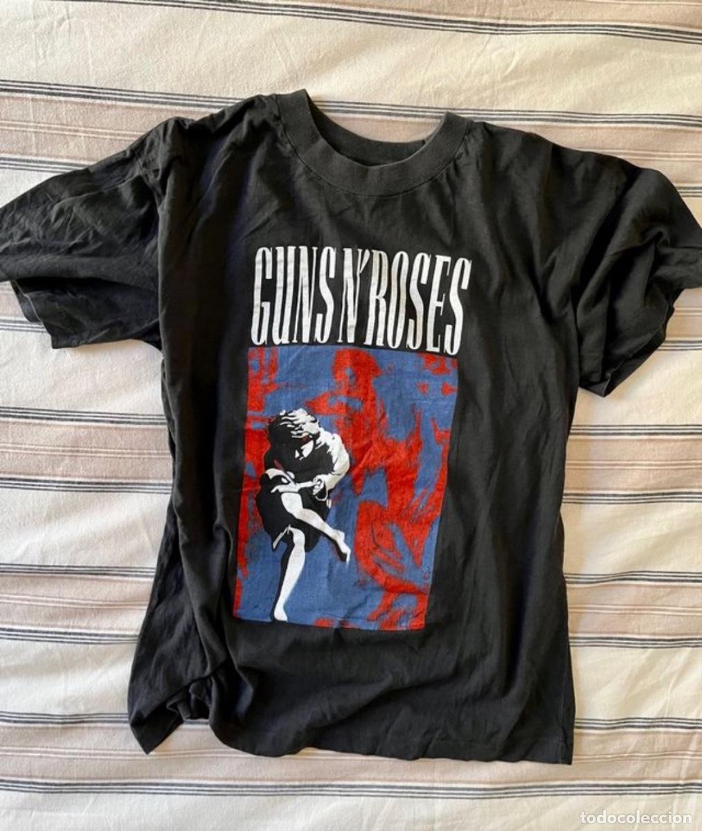 M&uacute;sica de colecci&oacute;n: Camiseta Guns n Roses 1992 - Foto 1
