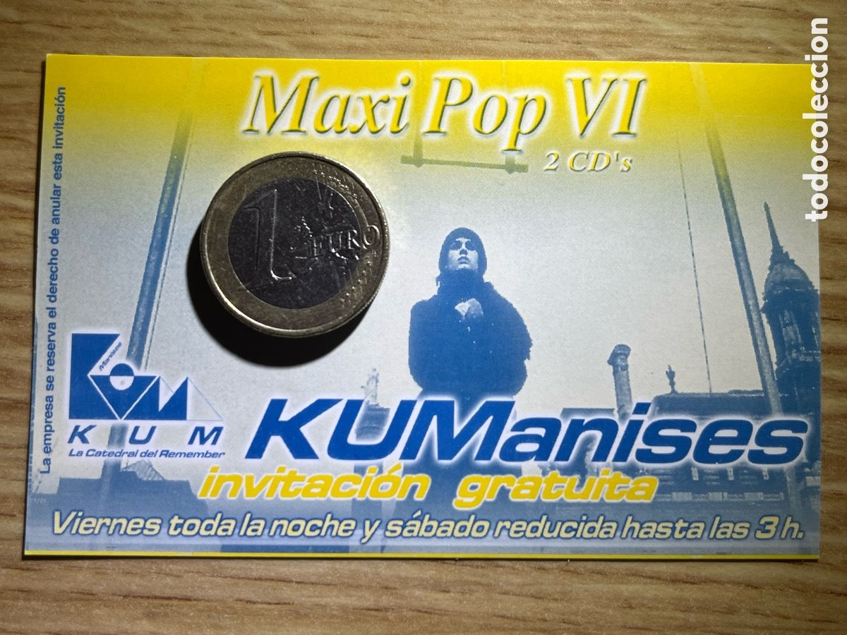 Musiksammlung: Invitaci&oacute;n - Descuento KU MANISES. Discoteca Valencia. Ruta Destroy. Maxi Pop VI