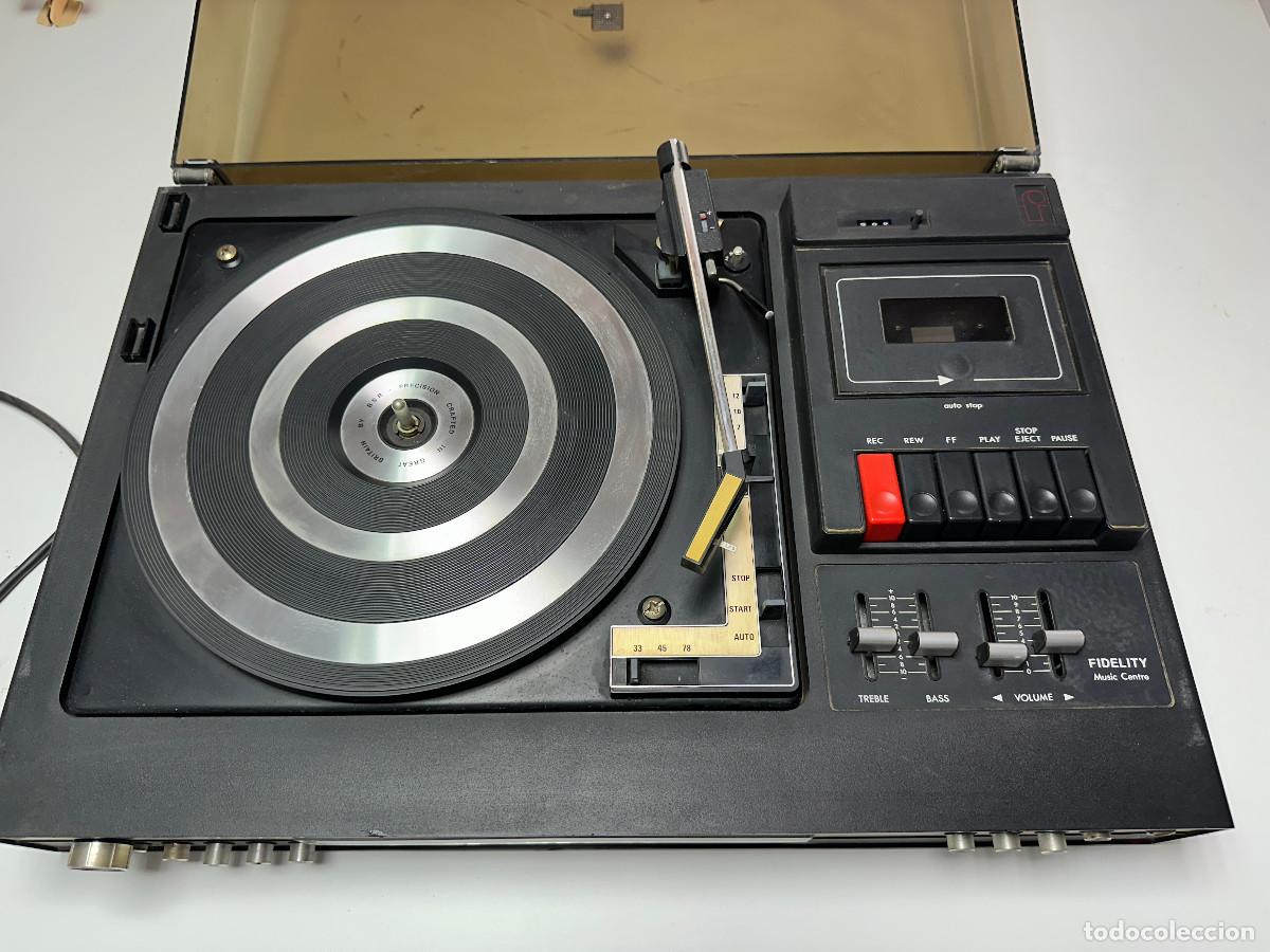 M&uacute;sica de colecci&oacute;n: ANTIGUO TOCADISCO COMBO BSR PRECISION - Foto 3
