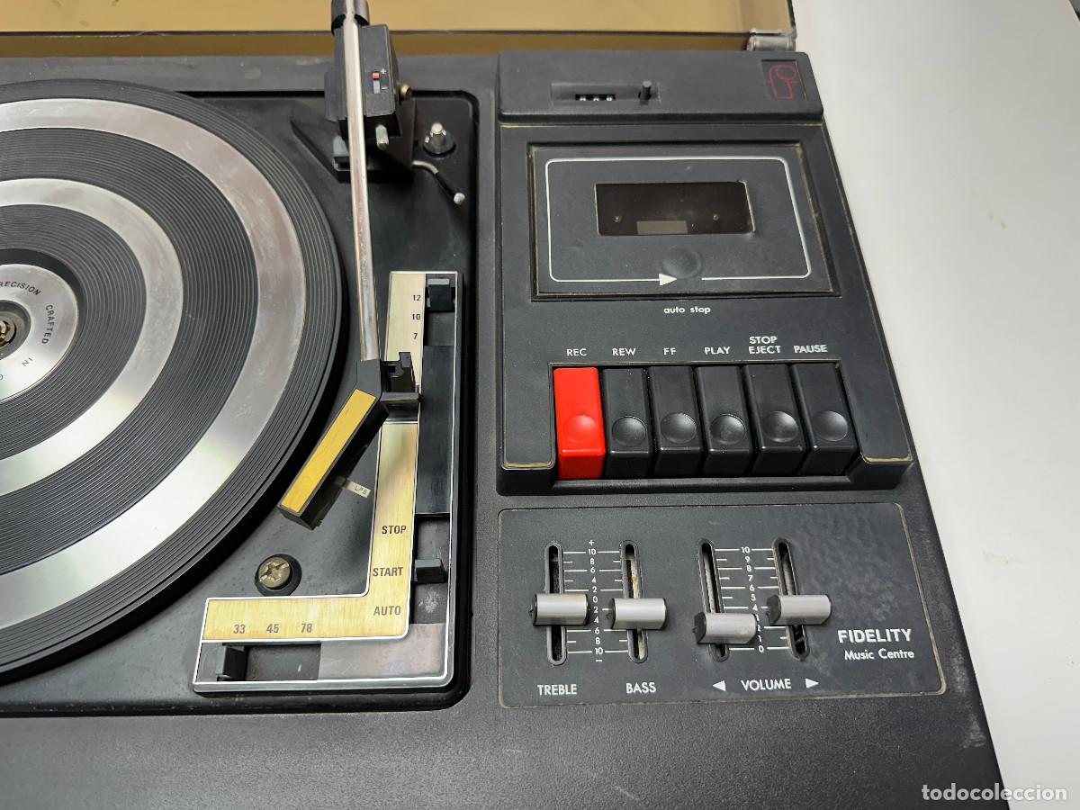 M&uacute;sica de colecci&oacute;n: ANTIGUO TOCADISCO COMBO BSR PRECISION - Foto 5
