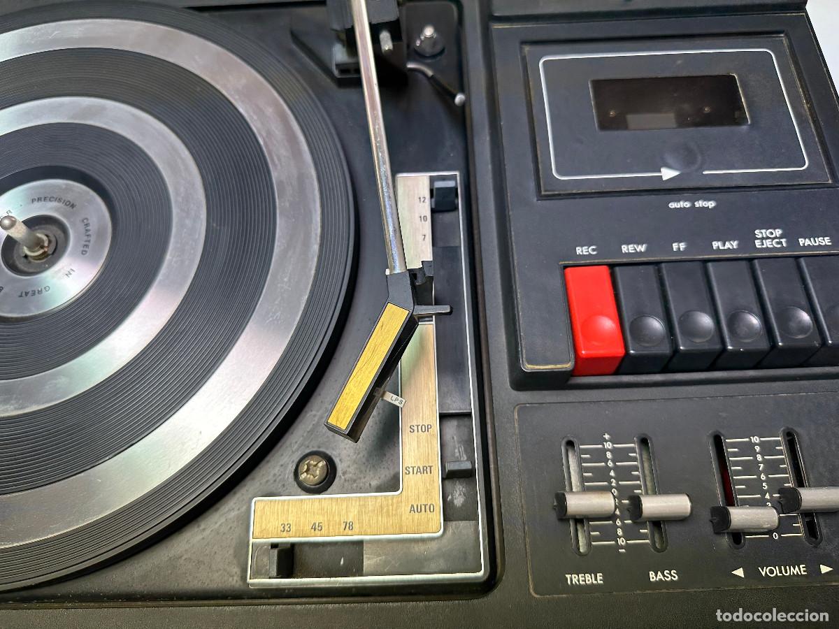 M&uacute;sica de colecci&oacute;n: ANTIGUO TOCADISCO COMBO BSR PRECISION - Foto 6