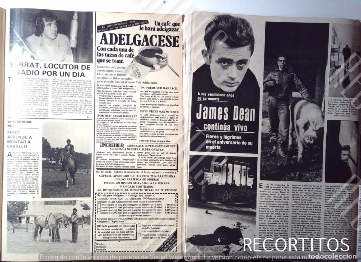 M&uacute;sica de colecci&oacute;n: JOAN MANUEL SERRAT JAMES DEAN - Foto 1