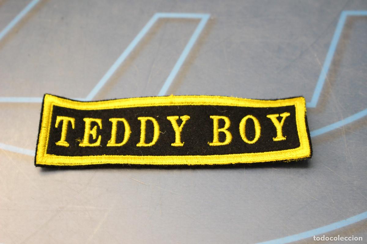 M&uacute;sica de colecci&oacute;n: 03. Teddy Boy. Parche bordado de algod&oacute;n. - Foto 1