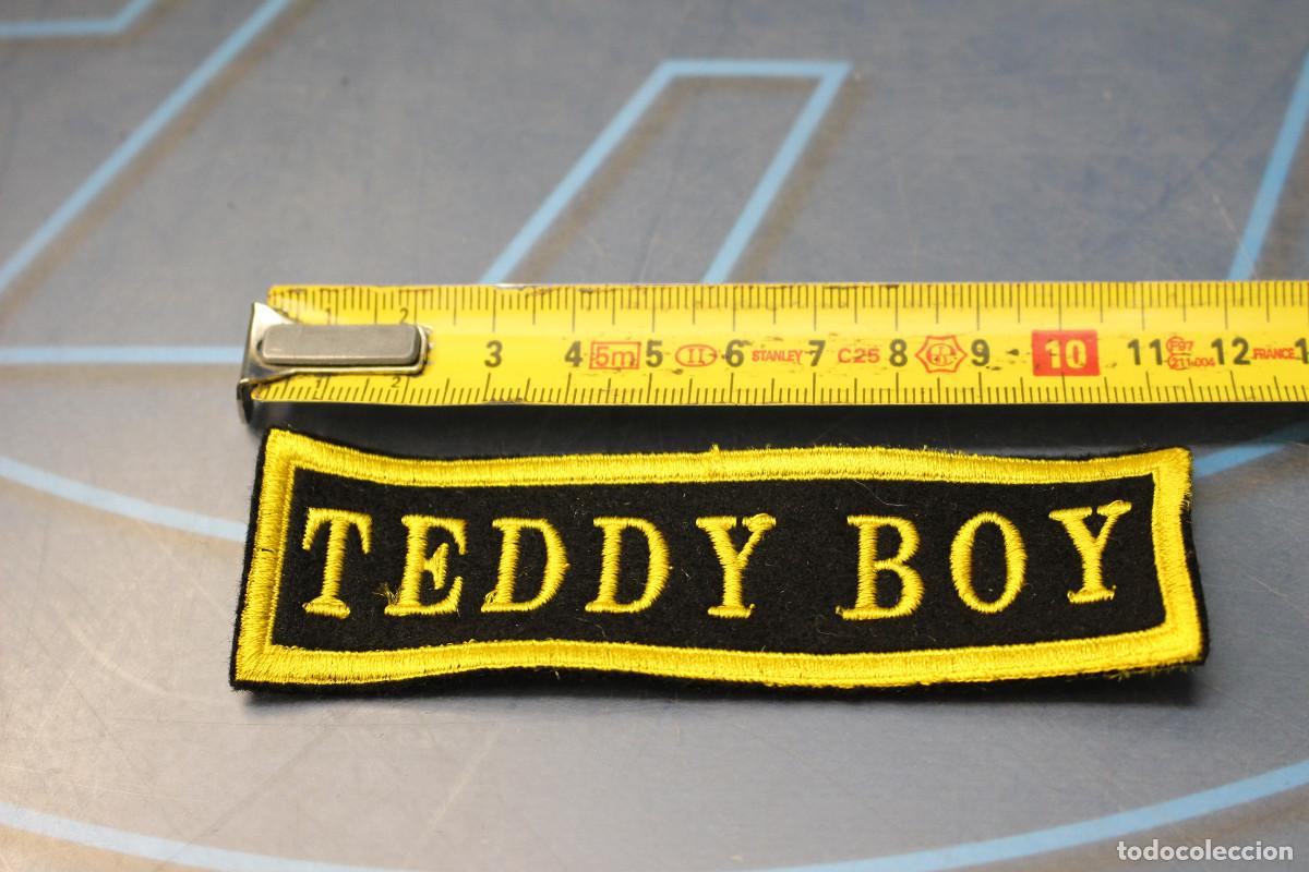 M&uacute;sica de colecci&oacute;n: 03. Teddy Boy. Parche bordado de algod&oacute;n. - Foto 3