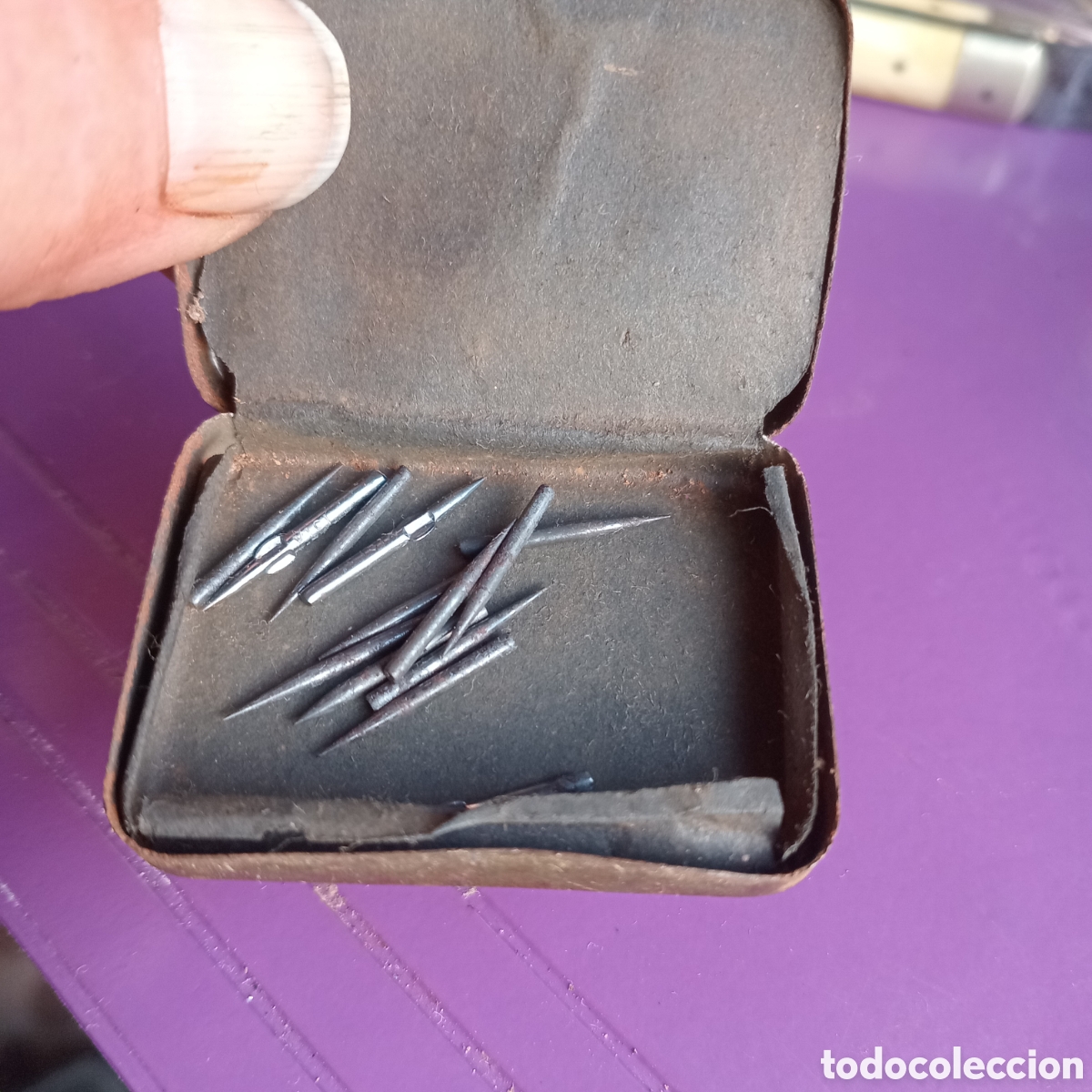 M&uacute;sica de colecci&oacute;n: CAJA ORIGINAL CON PUAS PARA VITROLA - Foto 2