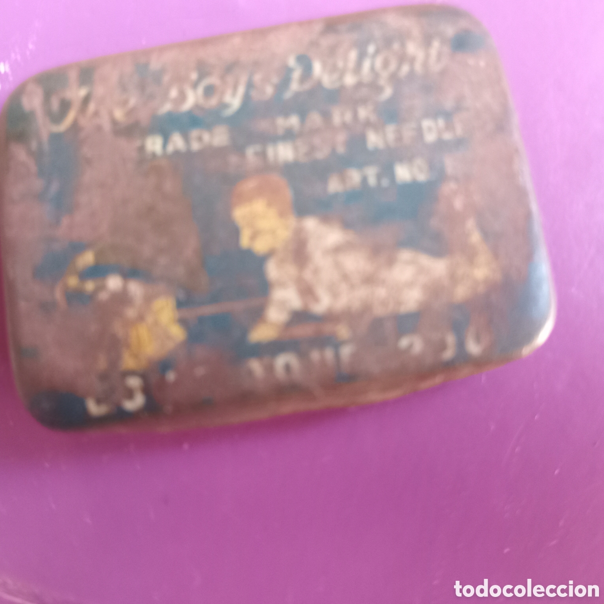 M&uacute;sica de colecci&oacute;n: CAJA ORIGINAL CON PUAS PARA VITROLA - Foto 1