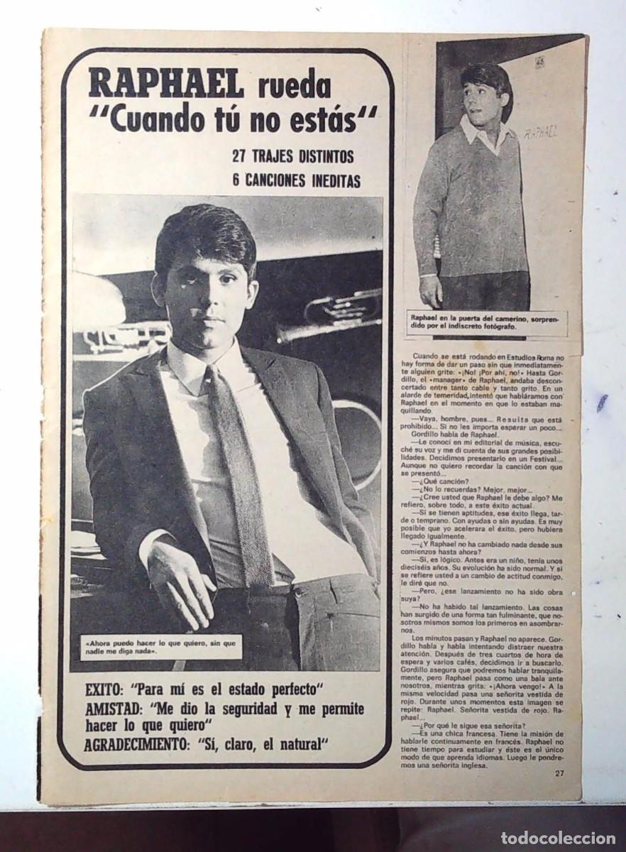 M&uacute;sica de colecci&oacute;n: RAPHAEL CUANDO TU NO ESTAS - Foto 1