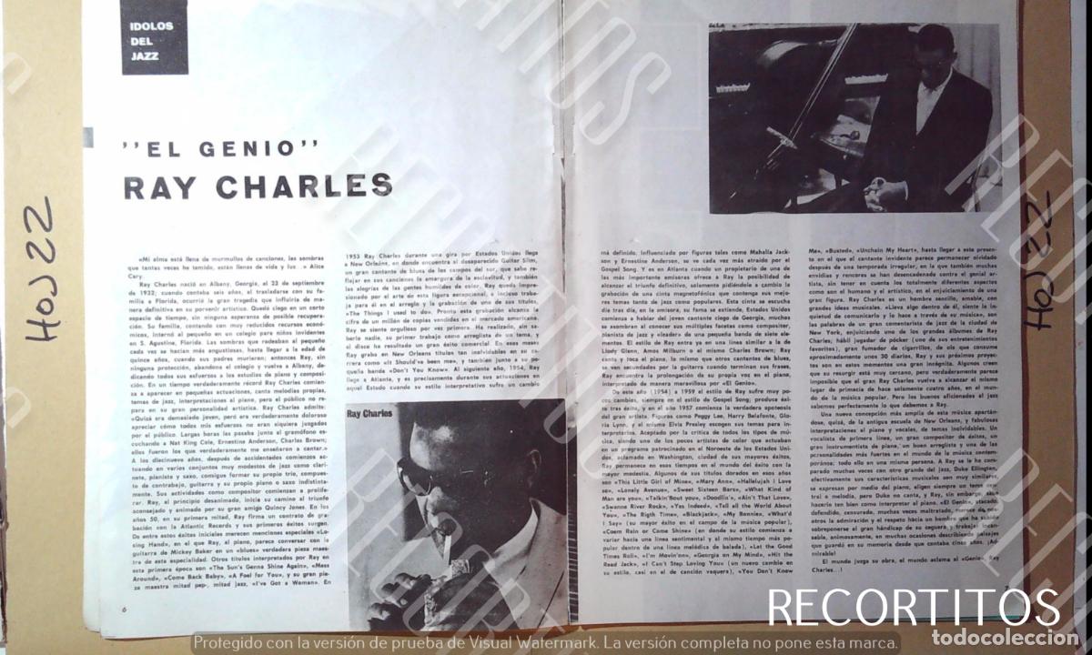 M&uacute;sica de colecci&oacute;n: RAY CHARLES LO MEJOR DEL JAZZ - Foto 2