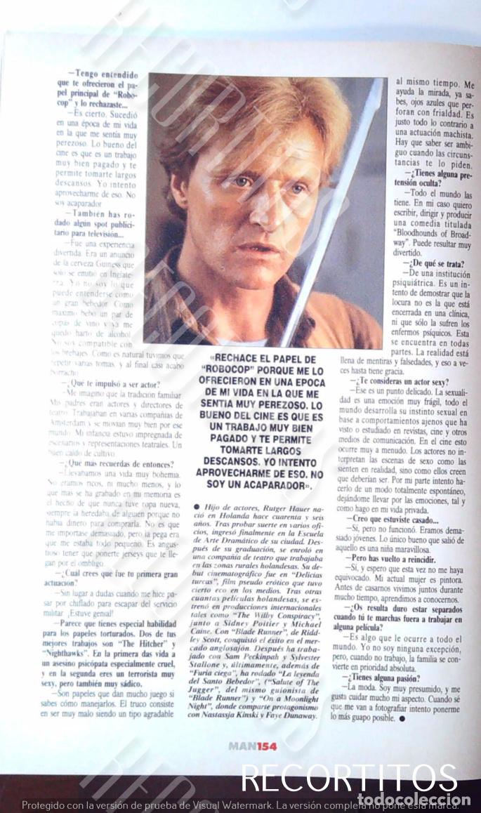 M&uacute;sica de colecci&oacute;n: RUTGER HAUER EL INMORTAL HAUER RUTGER - Foto 2