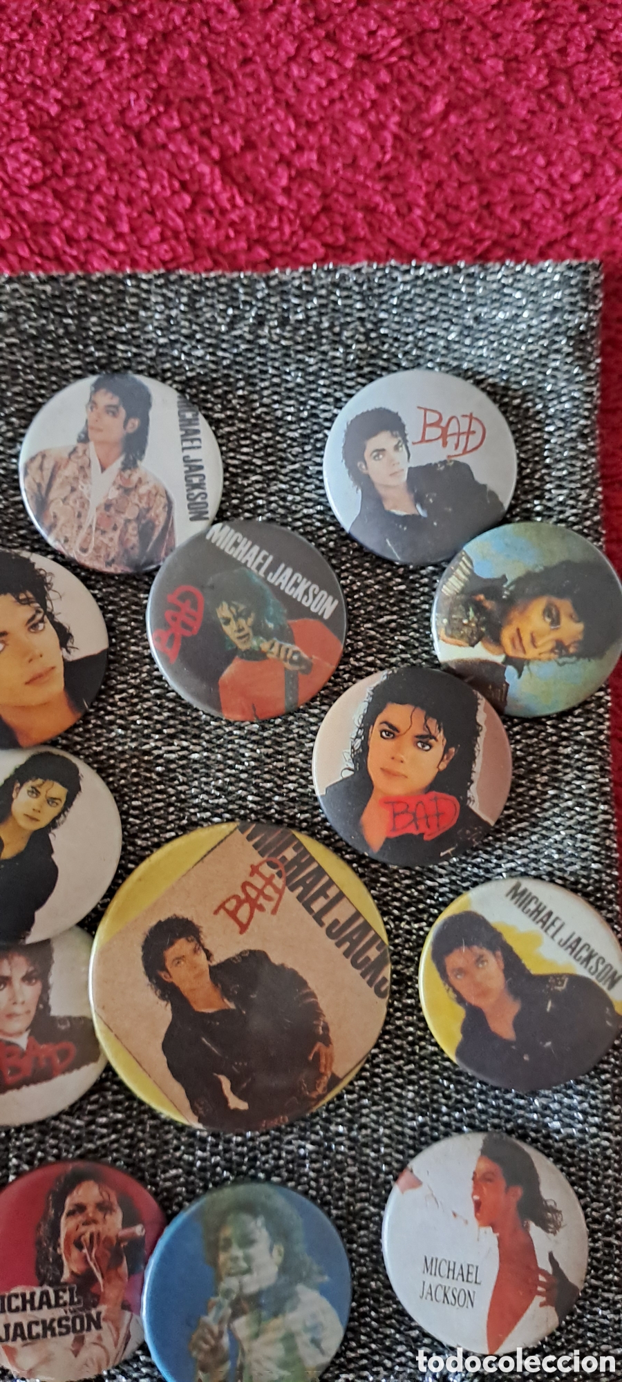 M&uacute;sica de colecci&oacute;n: LOTE 13 CHAPAS &rdquo;MICHAEL JACKSON&rdquo; - Foto 4