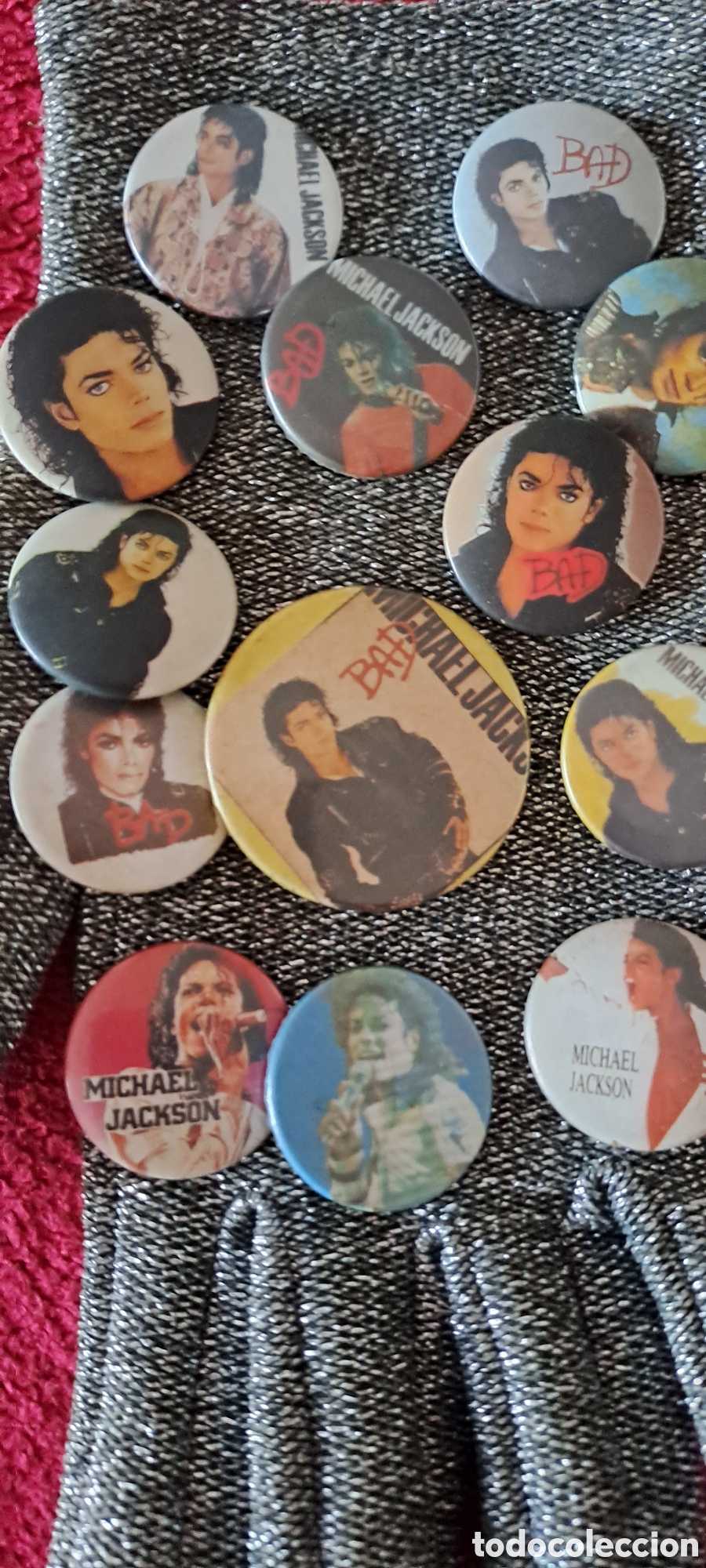 M&uacute;sica de colecci&oacute;n: LOTE 13 CHAPAS &rdquo;MICHAEL JACKSON&rdquo; - Foto 5