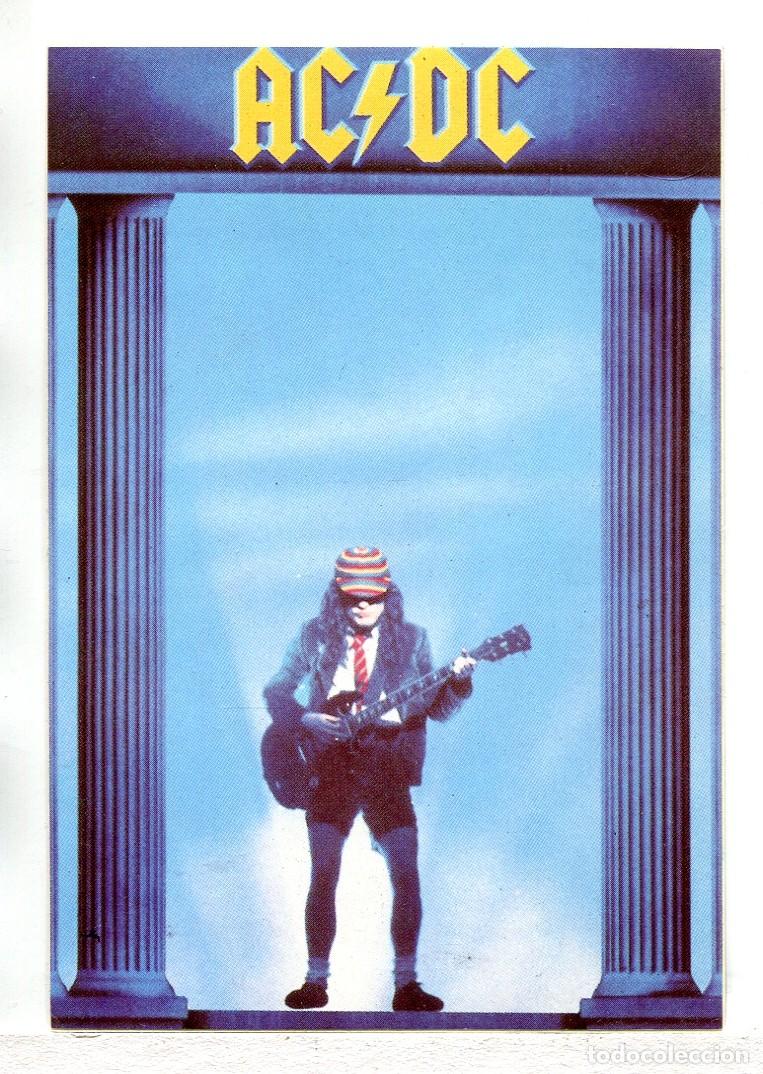 M&uacute;sica de colecci&oacute;n: AC/ DC. PEGATINA 8,5 X 12,5 cms. - Foto 1