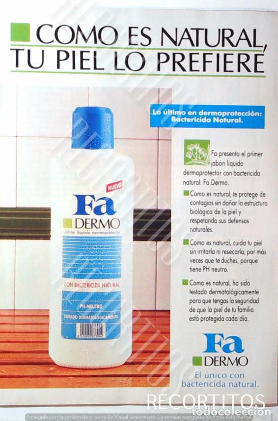 M&uacute;sica de colecci&oacute;n: FA DERMO ACTIVE ANUNCIO PUBLICIDAD - Foto 1