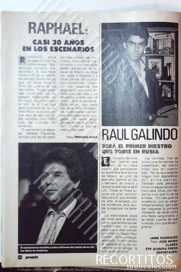 M&uacute;sica de colecci&oacute;n: RAPHAEL RAUL GALINDO - Foto 1